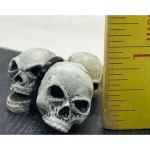 NIP Maker's Halloween Littles SKULL TRIO miniature figurine Joann Joann's